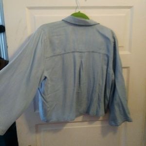 Soft jean blouse